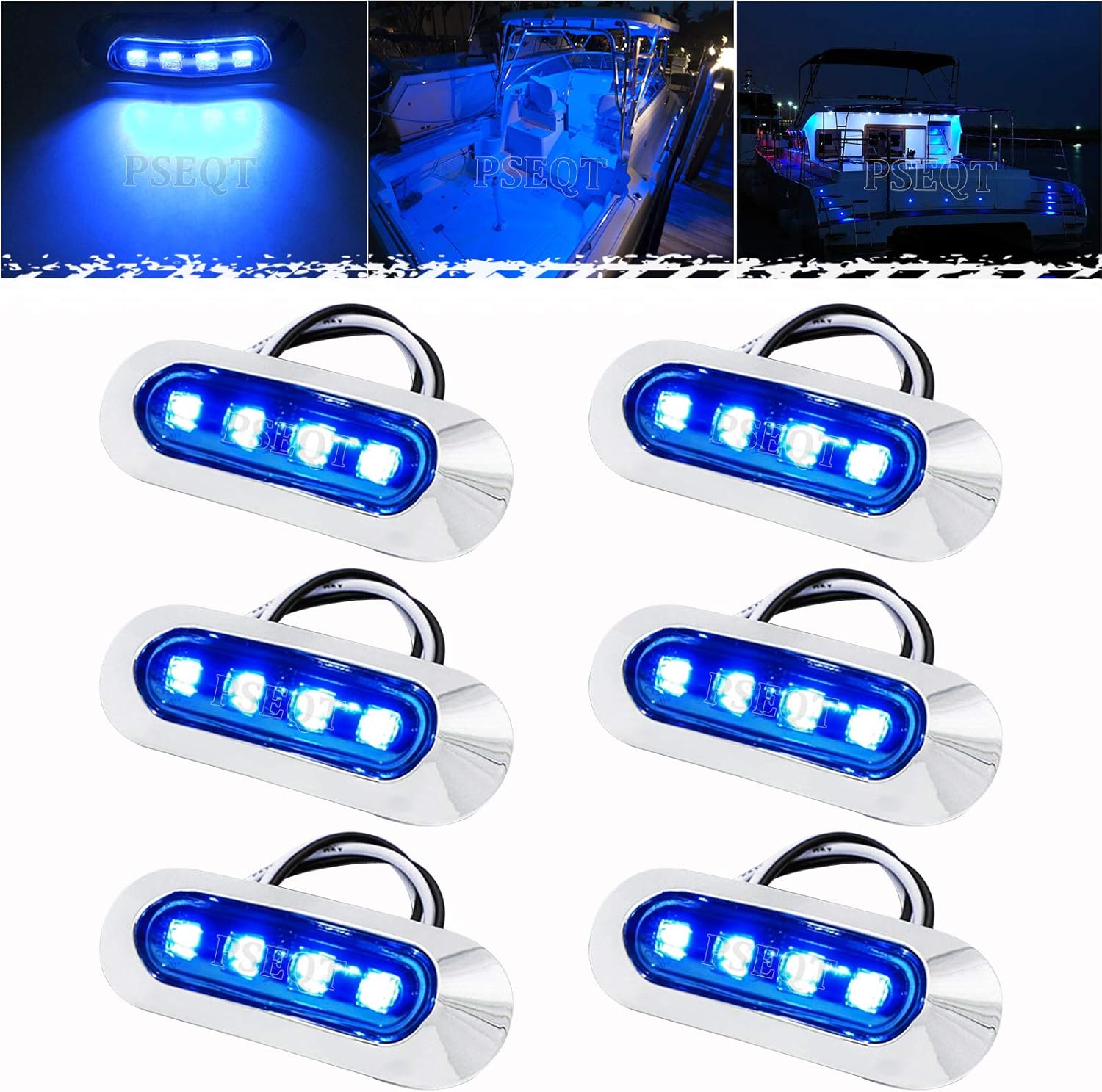 أضواء LED بحرية مقاومة للماء 3 - مراجعة Fishing Boat Navigation Light وسعره