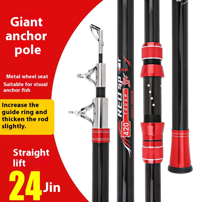 قضيب مرساة طويل الصب من الكربو - مراجعة Fishing Boat Anchor وسعره
