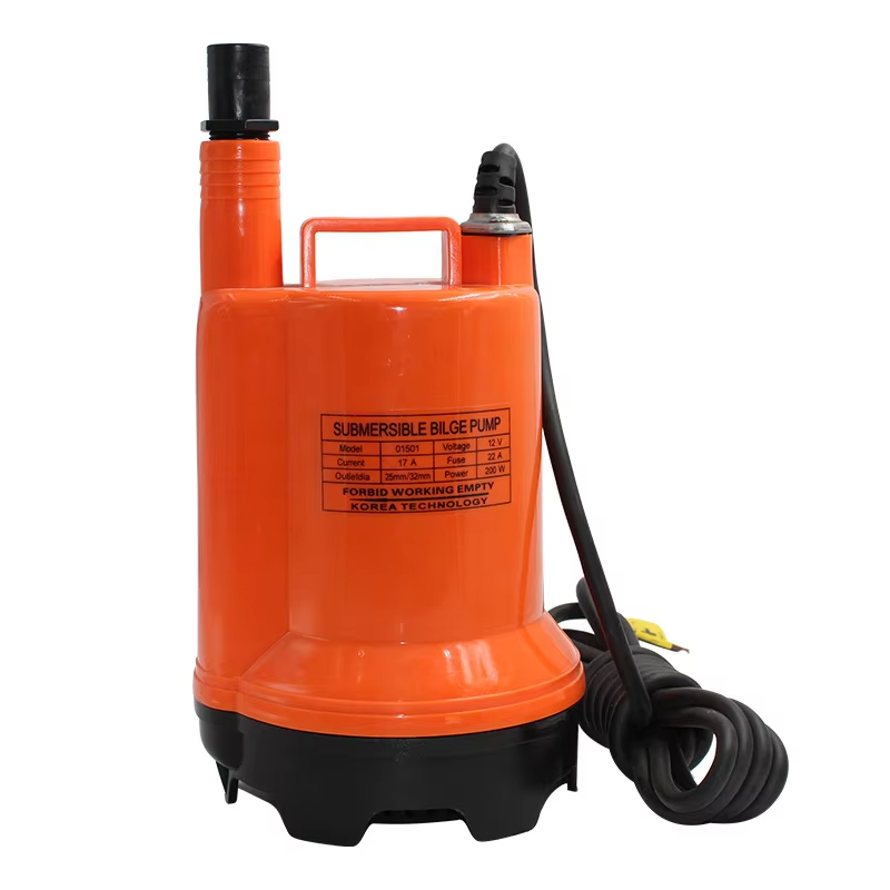 مضخة مياه بحرية 12 فولت/24 فول - مراجعة Fishing Boat Bilge Pump وسعره