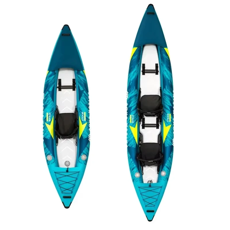 قارب كاياك قابل للنفخ لشخص أو  - مراجعة Fishing Boat Seat وسعره