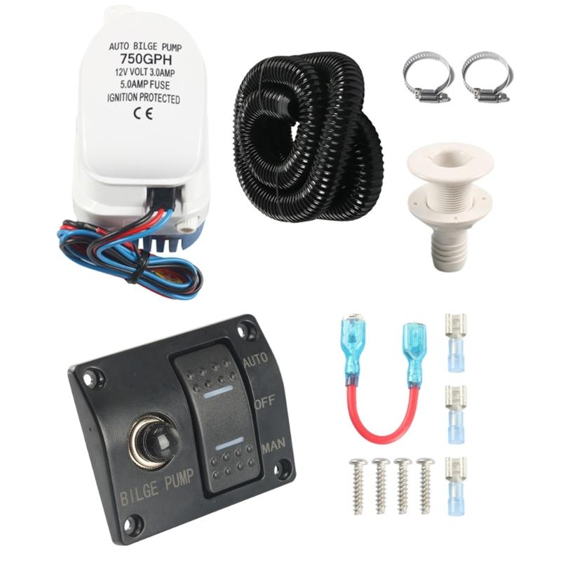 31BC مضخة نزح أوتوماتيكية 750L - مراجعة Fishing Boat Bilge Pump وسعره
