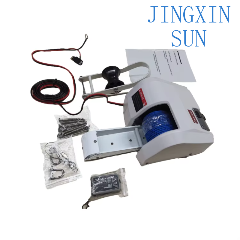12 فولت مرساة قارب كهربائي ونش - مراجعة Fishing Boat Anchor Winch وسعره