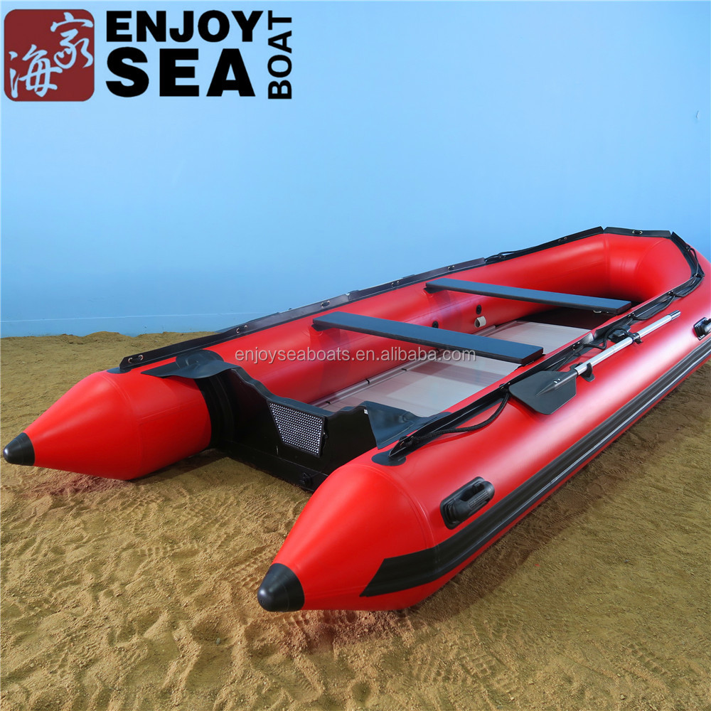 قارب صيد قابل للنفخ أحمر اللون - مراجعة Fishing Boat Inflatable وسعره