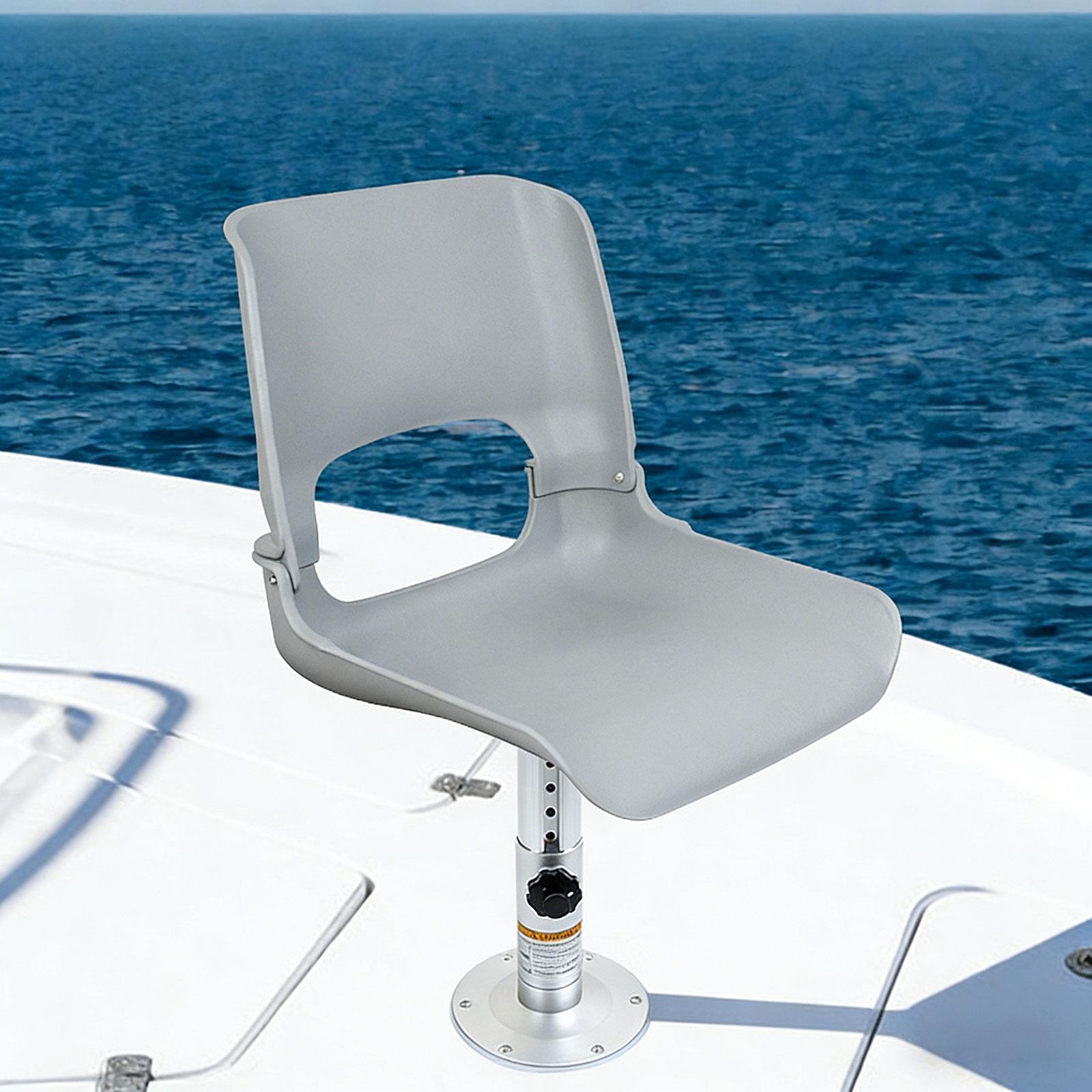 مقعد قارب قابل للطي بظهر مرتفع - مراجعة Fishing Boat Seat وسعره