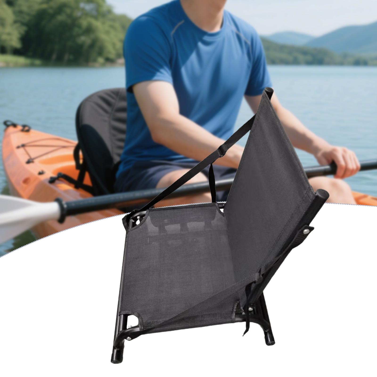 مقعد كاياك مع دعم خلفي، مطوي،  - مراجعة Fishing Boat Seat وسعره