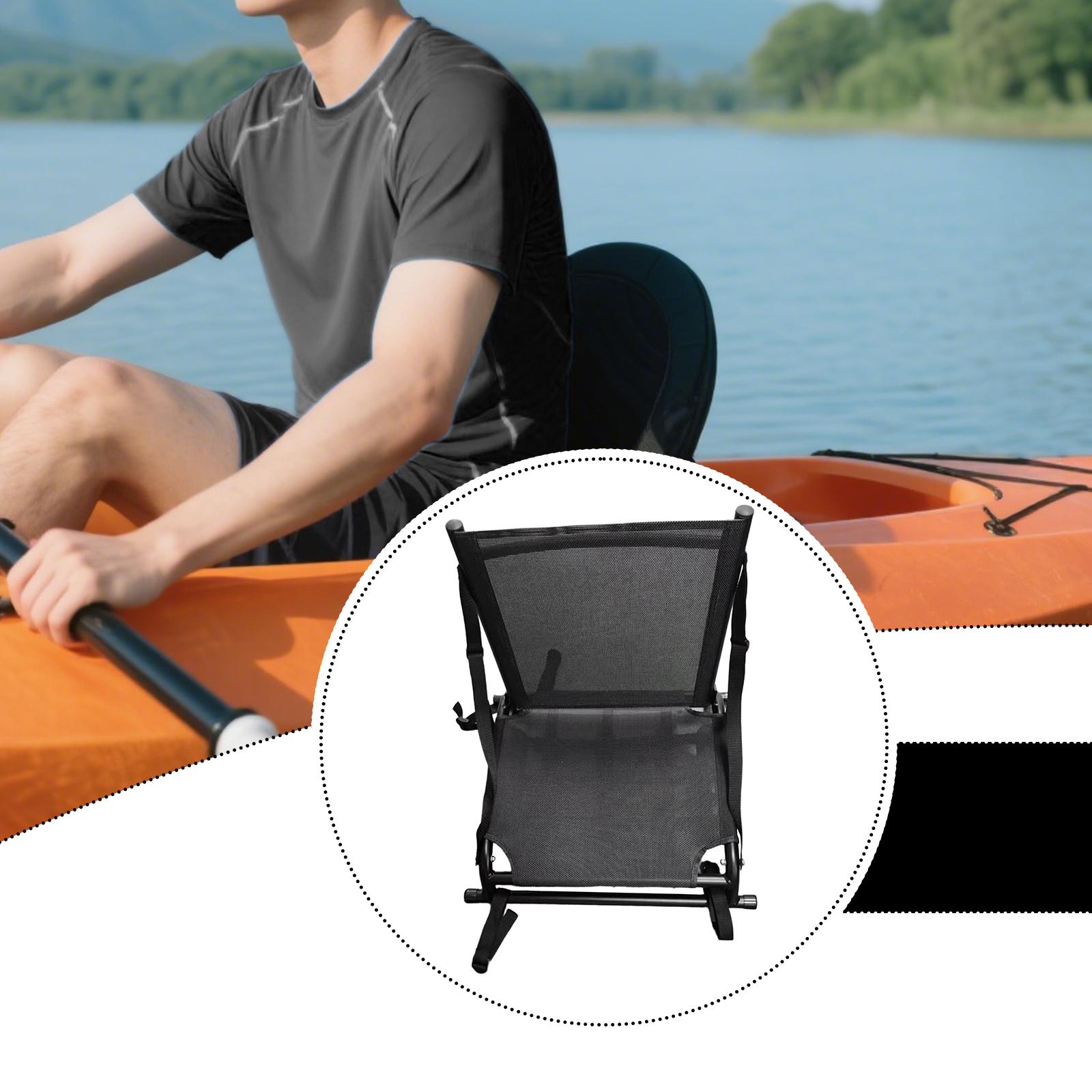 مقعد كاياك مع دعم خلفي، مطوي،  - مراجعة Fishing Boat Seat وسعره