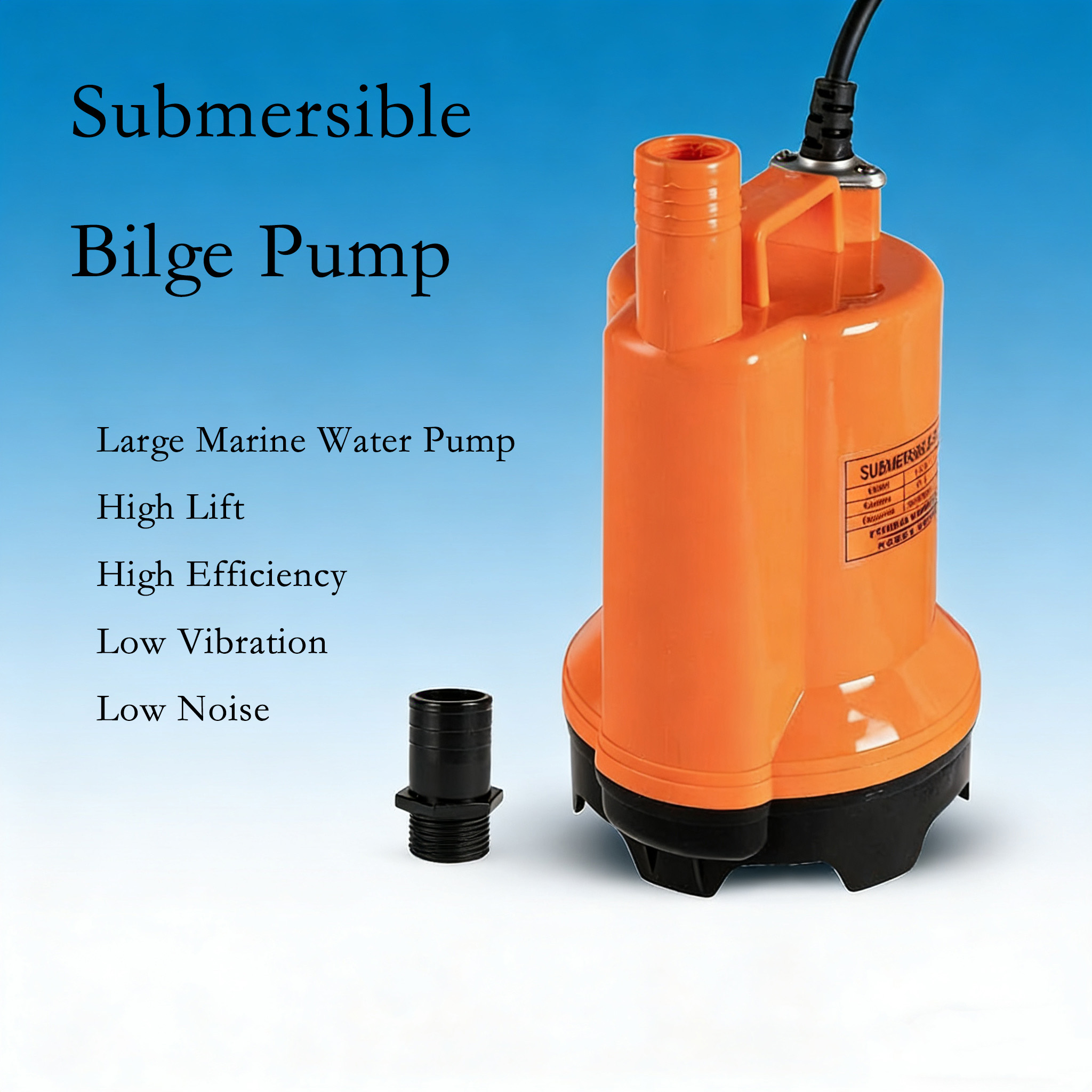 مضخة مياه غاطسة 12 فولت تيار م - مراجعة Fishing Boat Bilge Pump وسعره