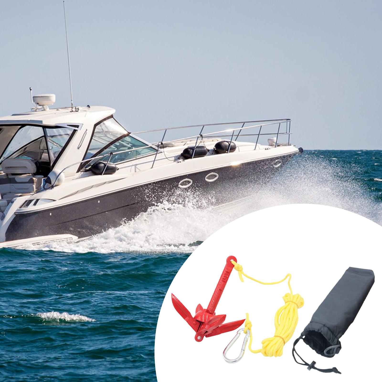 طقم مرساة قابلة للطي من الفولا - مراجعة Fishing Boat Anchor وسعره